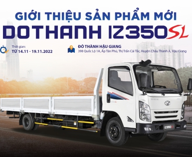 Giới thiệu sản phẩm mới DOTHANH IZ350SL Tại Hậu Giang